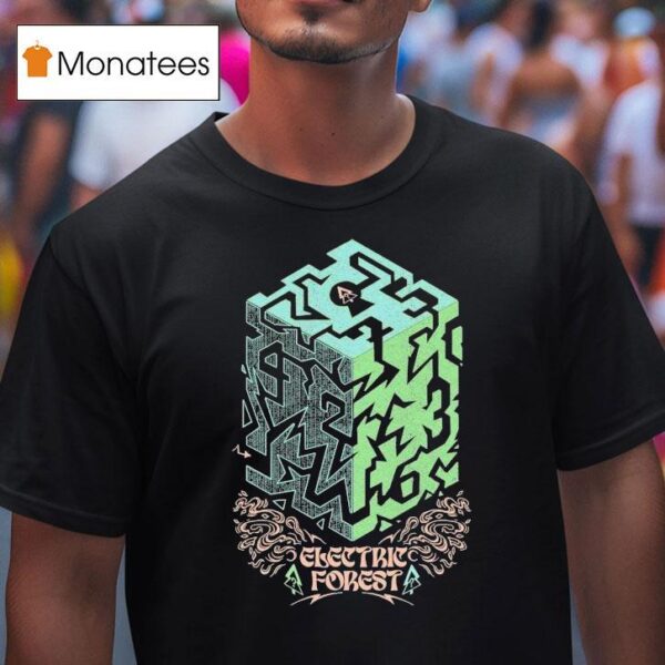 Electric Forest Wild Optimists Puzzle T Shirt