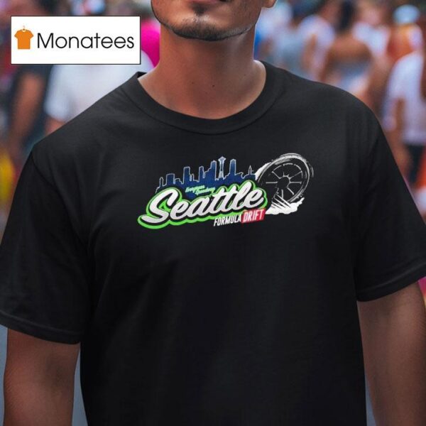 Formula Drift Seattle Evergreen Speedway T Shirt
