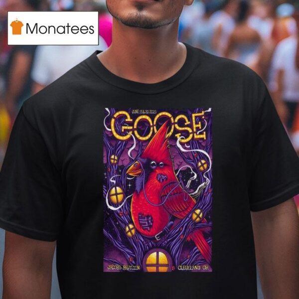 Goose At Jacobs Pavilion Cleveland Oh On June T Shirt