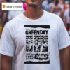 Green Day July Oaka Athens Greece T Shirt
