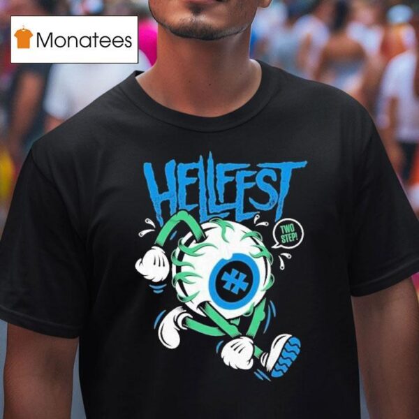 Hellfest Eyeball Two Step T Shirt