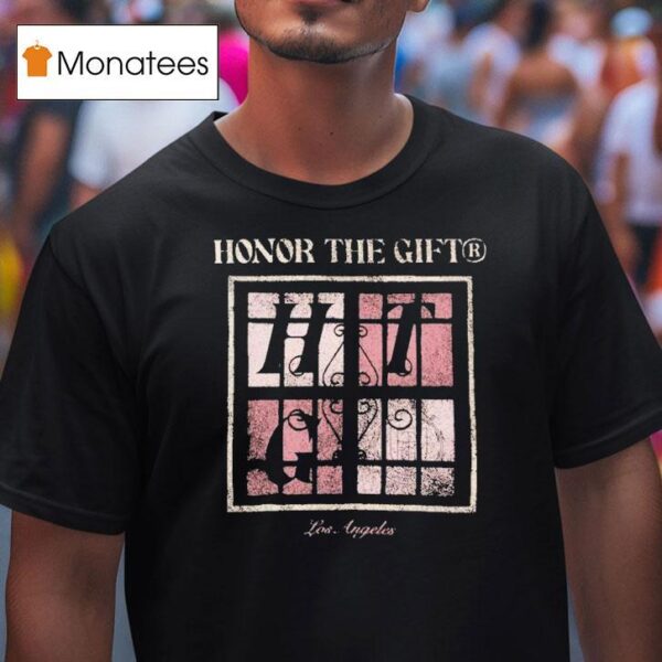 Honor The Gift Window Knit Los Angeles T Shirt