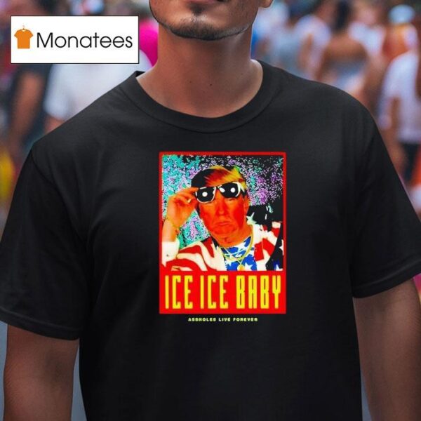 Ice Enjoy An Ice Cold Glass Of Deportation T Shirt