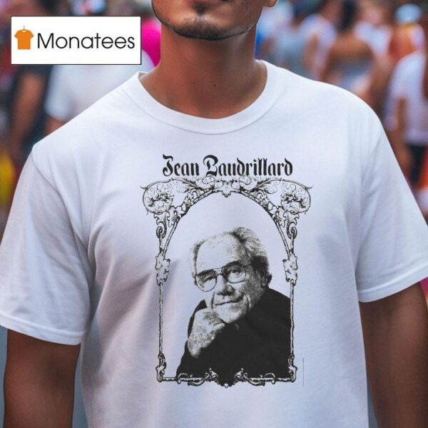 Jean Baudrillard Photo T Shirt