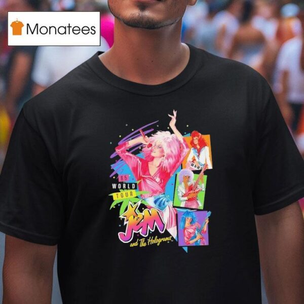 Jem And The Holograms World Tour T Shirt