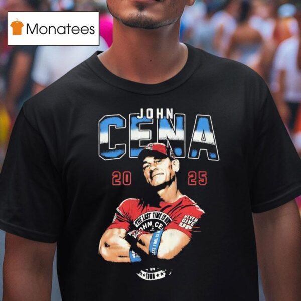 John Cena Wwe Tour T Shirt
