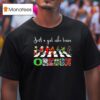 Just A Girl Who Loves Oregon Ducks Portland Winterhawks Trail Blazers Beavers Mascots Walking Across T Shirt