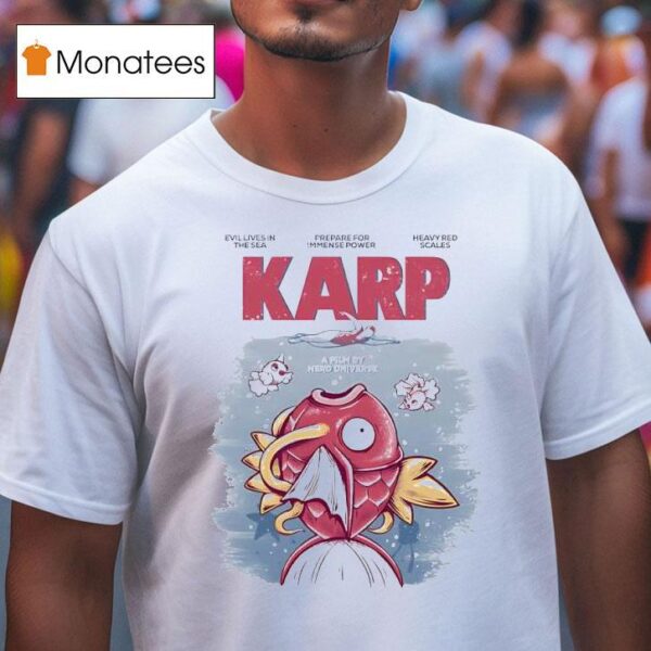 Karp A Film By Nerd Universe Style Jaws T Shirt