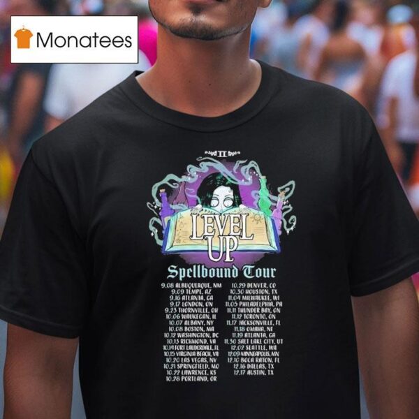 Level Up Spellbound Tour Dates T Shirt