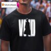 Marvel Thunderbolts The Void Creepy Silhouette Logo T Shirt
