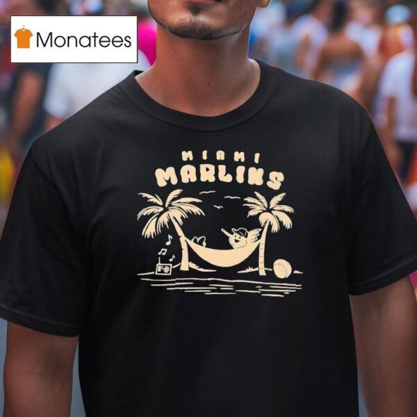 Miami Marlins Baseball Holiday T Shirt