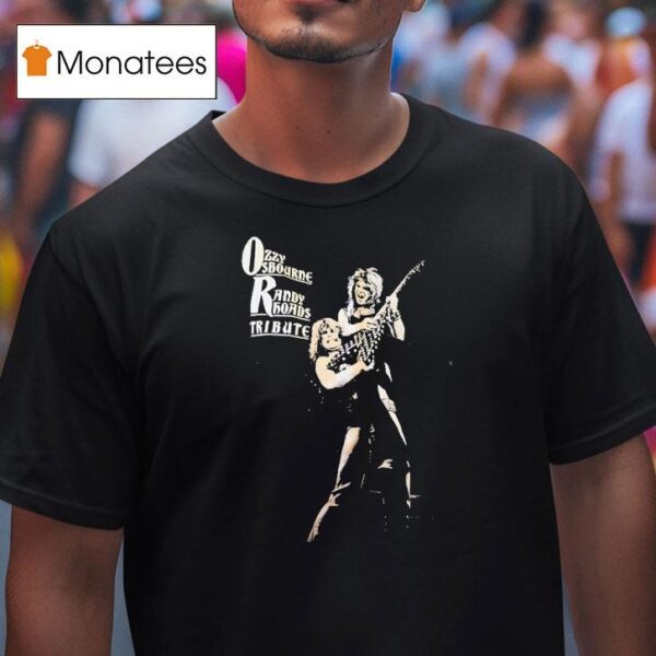 Ozzy Osbourne And Randy Rhoads Tribute T Shirt