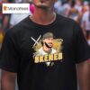 Paul Skenes Pittsburgh Pirates Player Caricature Franklin T Shirt
