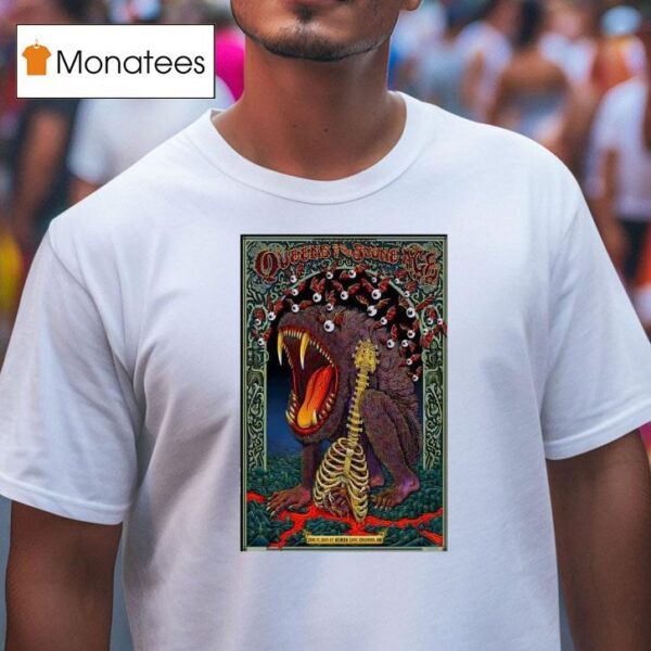 Queens Of The Stone Age Jun Kemba Live T Shirt