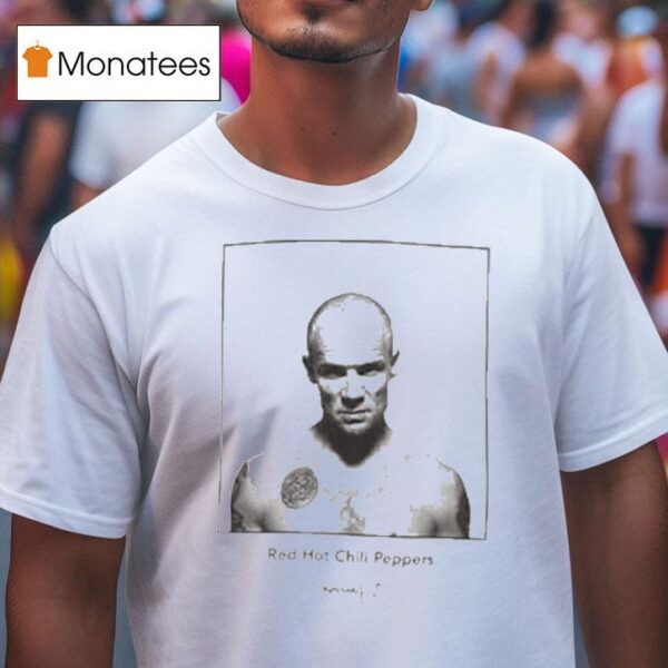 Red Hot Chili Peppers X Ross Halfin X Standard Chad Smith Photo T Shirt