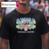 Rhude Bordeaux Town And Country T Shirt