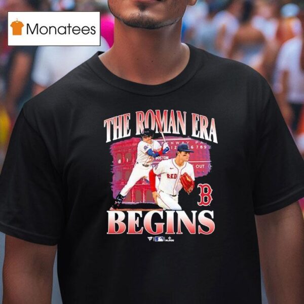 Roman Anthony Begins Boston Red Sox Graphic T Shirt