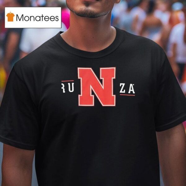Runza Nebraska Cornhuskers Logo T Shirt