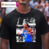 Shai Gilgeous Alexander Shrug Thunder Basketball T Shirt