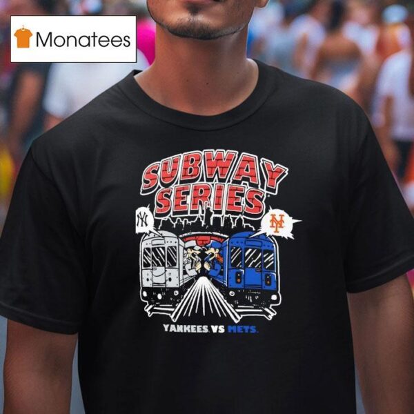 Subway Series New York Yankees Vs New York Mets T Shirt