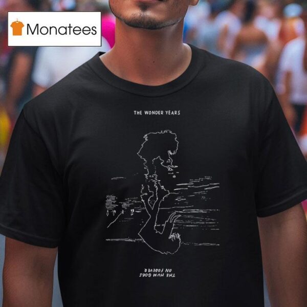 The Wonder Years Silhouette Anchor Slate T Shirt