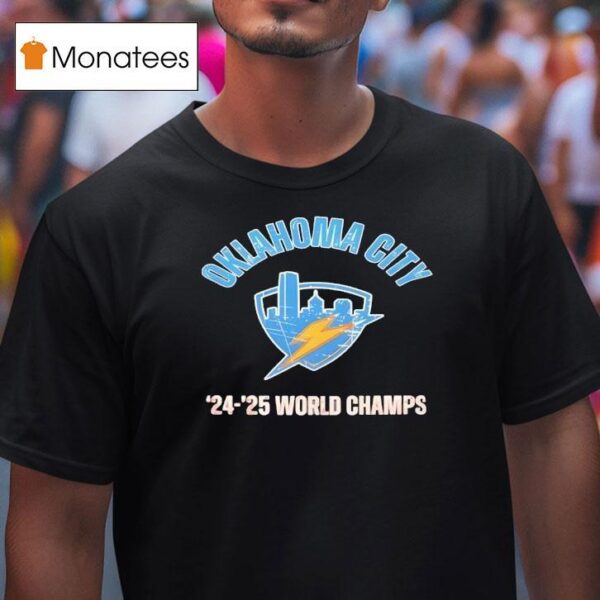 Thunder Champs Okc Basketball World Champs T Shirt