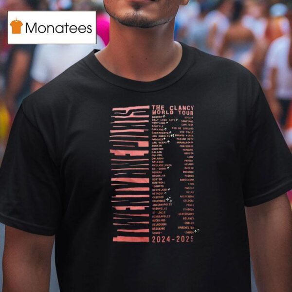 Twenty One Pilots The Clancy World Tour T Shirt