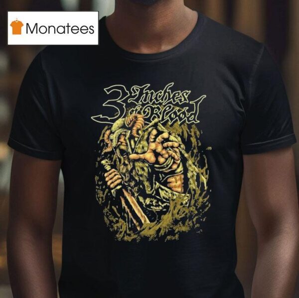 Inches Of Blood Swamp Warrior T Shirt