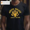 Amity Police Amity Island Logo Eagle T Shirt