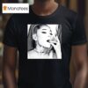Ariana Grande Glamorous Black And White T Shirt
