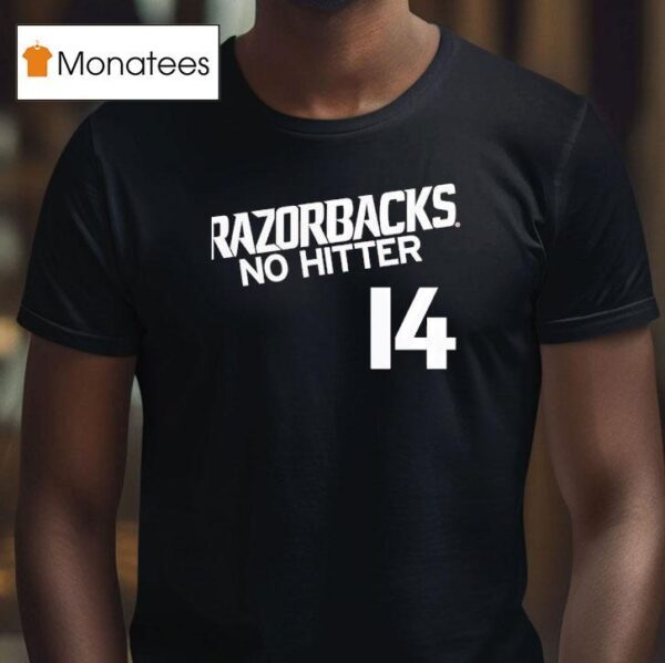 Arkansas Razorbacks Ncaa Baseball Men S College World Series No Hitter T Shirt