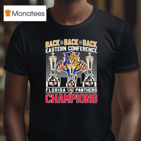 Back Back Back Eastern Conference Florida Panthers Champions T Shirt
