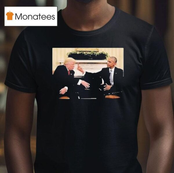 Barack Obama Middle Finger Fuck Trump T Shirt