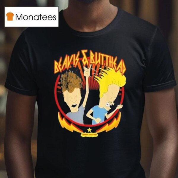 Beavis And Butt Head Metal Colors Rock Ou T Shirt