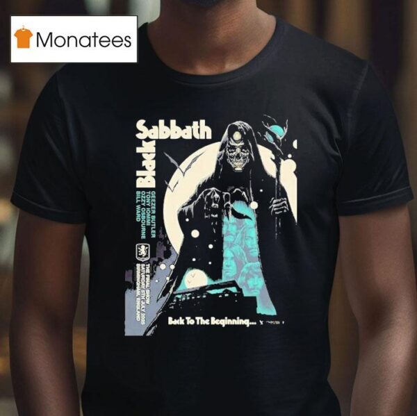 Black Sabbath Skeleton Back To The Beginning The Final Show At Villa Park Birmingham On July T Shirt