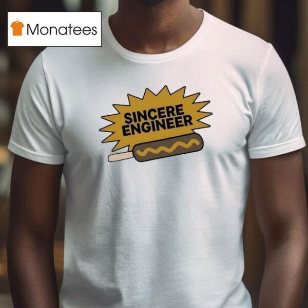 Blue Corn Hot Dog Sincere Engineer T Shirt