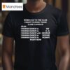 Charli Xcx When I Go To The Club I Want To Hear Those Club Classics T Shirt
