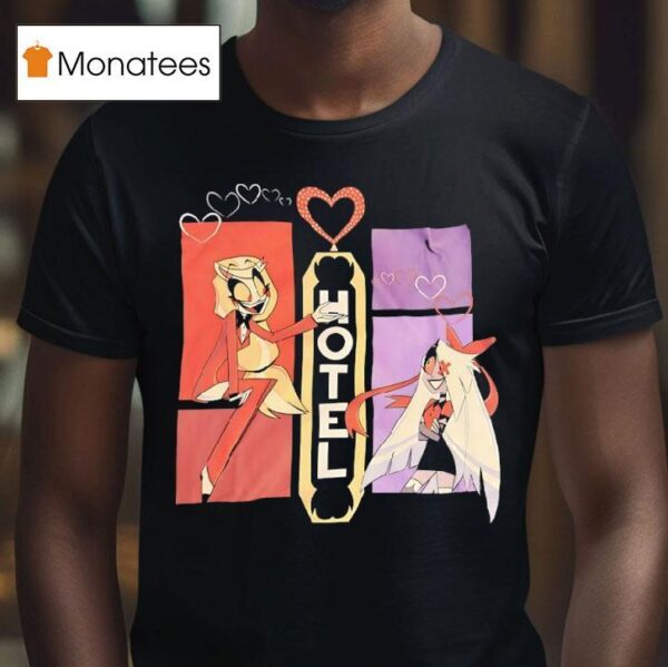 Charlie Morningstar And Vaggie Hazbin Hotel T Shirt