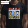 Chet Holmgren And Shai Gilgeous Alexander Nba Jam Oklahoma City Thunder T Shirt