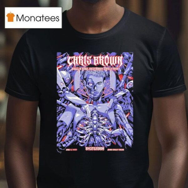 Chris Brown Amsterdam Breezy Bowl Xx Stadium World Tour Gig At Johan Cruijff Arena On June T Shirt