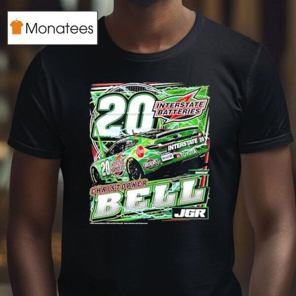 Christopher Bell Joe Gibbs Racing Team Interstate Batteries Car T Shirt