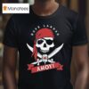 Dave Landau Ahoy Skull T Shirt