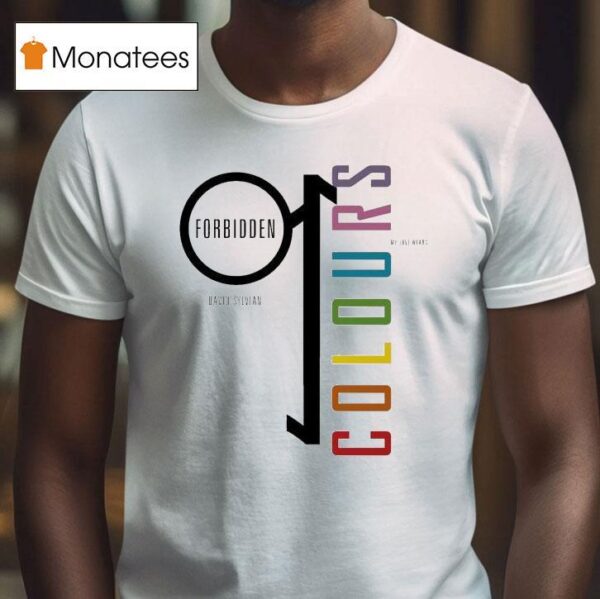 David Sylvian Forbidden Colours My Love Wears Pride Rainbow T Shirt