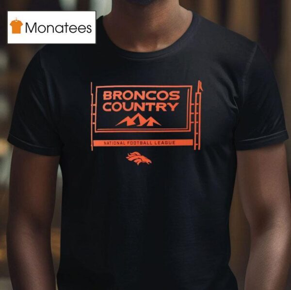 Denver Broncos Country National Football League T Shirt
