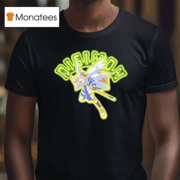 Dim Mak X Digimon Angemon T Shirt