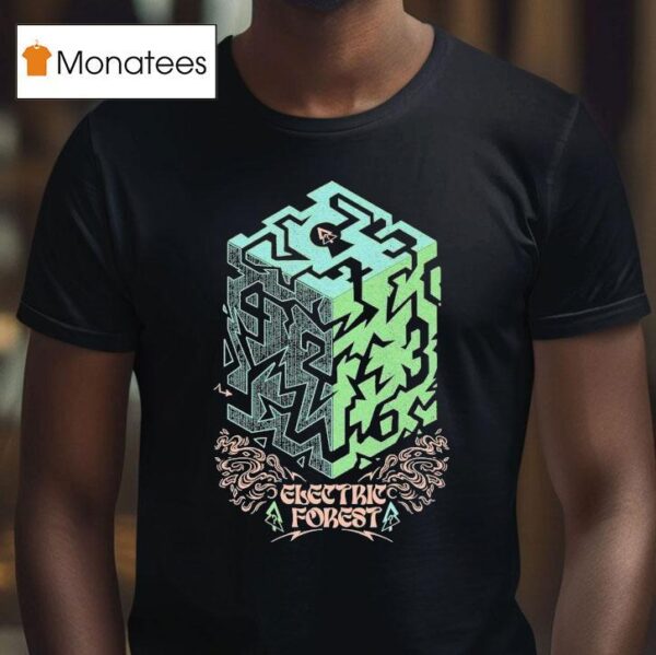 Electric Forest Wild Optimists Puzzle T Shirt