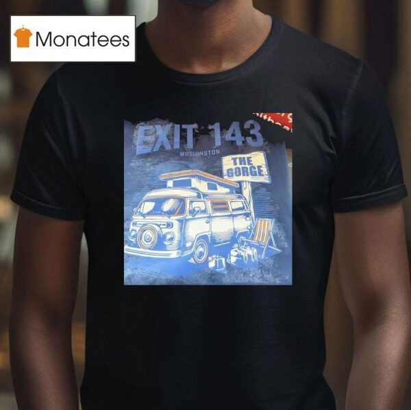 Exit Washington The Gorge T Shirt
