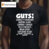 Guts Zombies Chainsaws Barfing Aliens Cannibal Carnage Fulci Mutans Brain Eaters Exploding Heads T Shirt