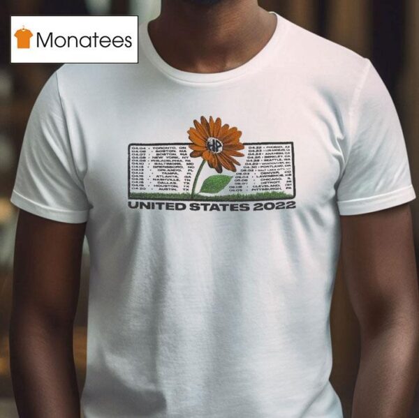 Higher Power Flower United States Tour Dates T Shirt
