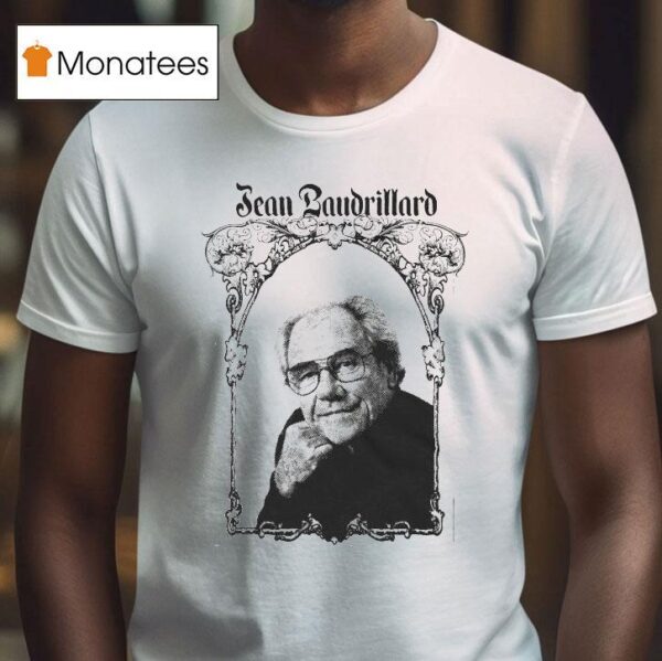 Jean Baudrillard Photo T Shirt